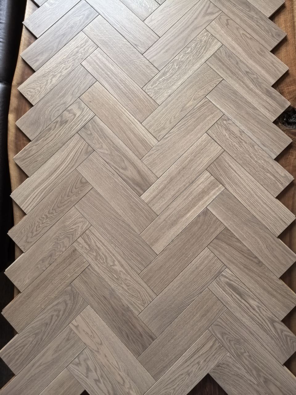 Инженерная доска Епаркет Дуб Северный селект лак венгерская елка 600×150×15